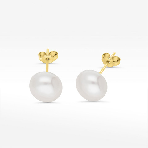 Kolczyki ze złota z perłą