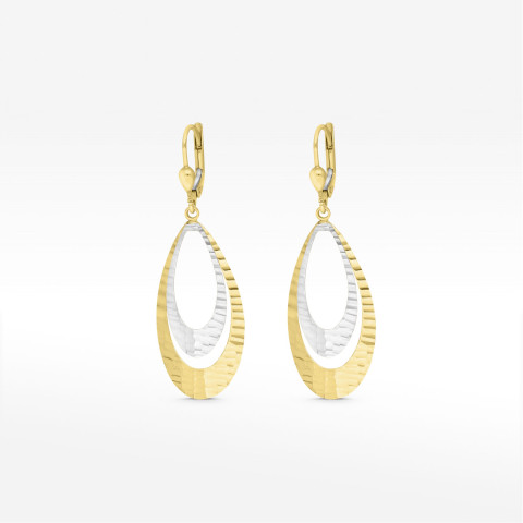 Kolczyki ze złota wiszące