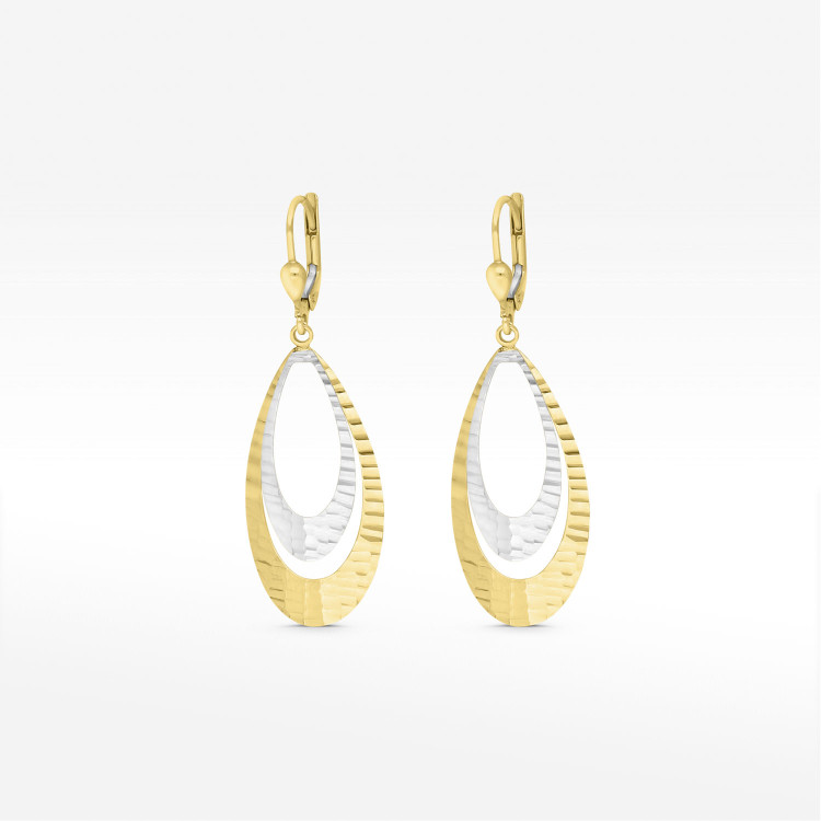 Kolczyki ze złota wiszące