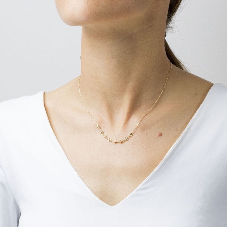 Naszyjnik ze złota 42-45cm