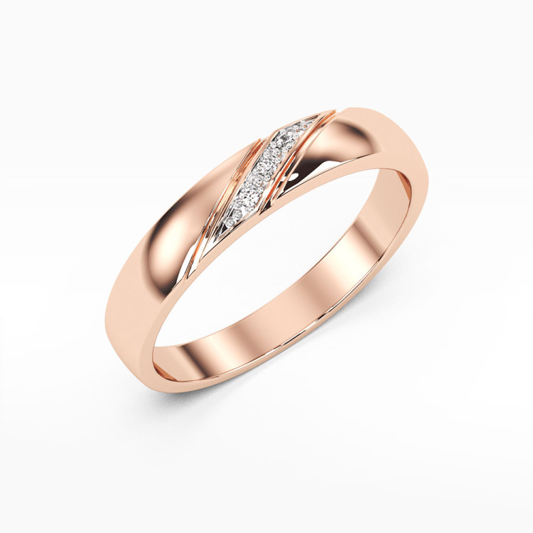 Pierścionek zaręczynowy z diamentami