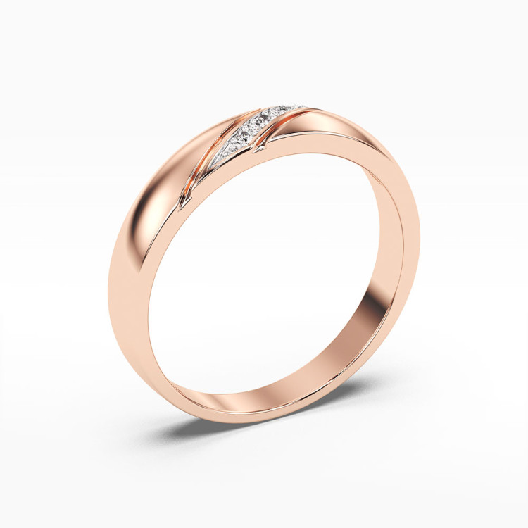 Pierścionek zaręczynowy z diamentami