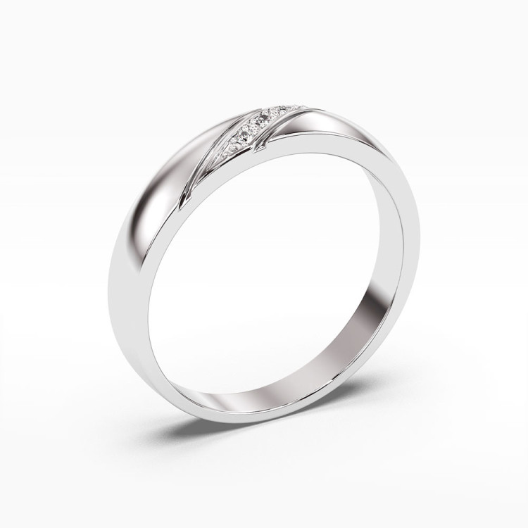 Pierścionek zaręczynowy z diamentami