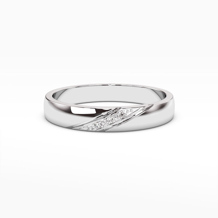 Pierścionek zaręczynowy z diamentami