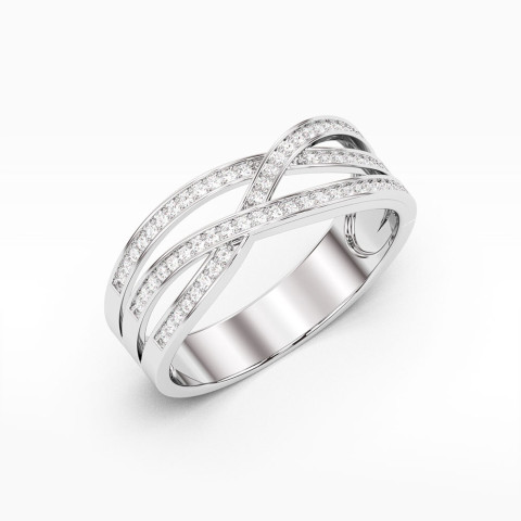 Pierścionek z diamentami