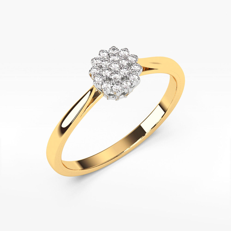 Pierścionek z diamentami