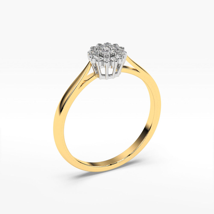 Pierścionek z diamentami