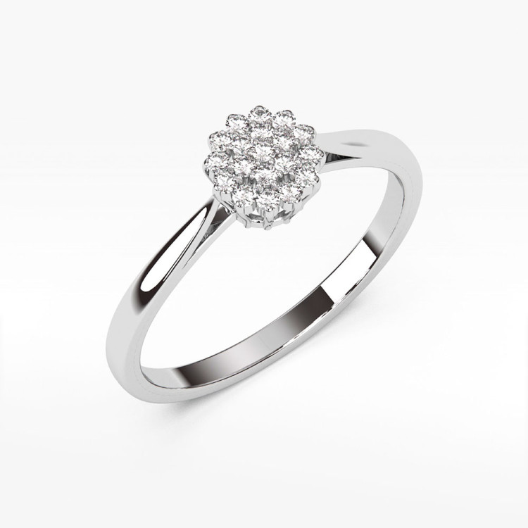 Pierścionek z diamentami