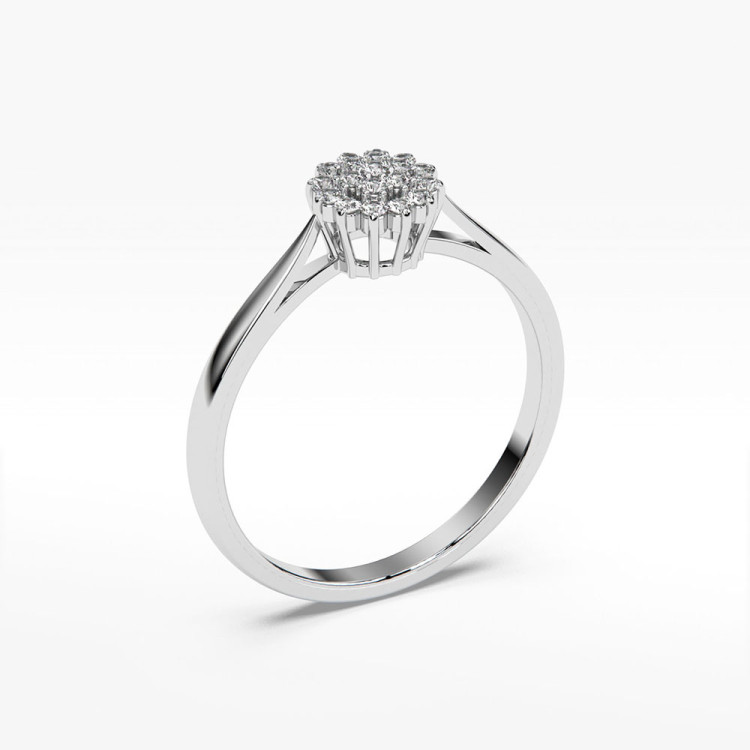 Pierścionek z diamentami