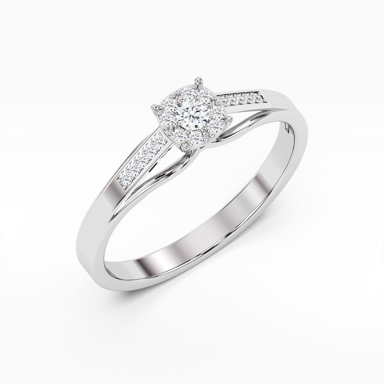 Pierścionek z diamentami