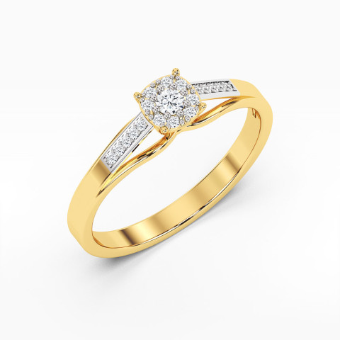 Pierścionek z diamentami