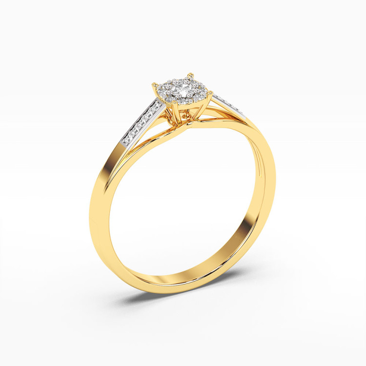 Pierścionek z diamentami