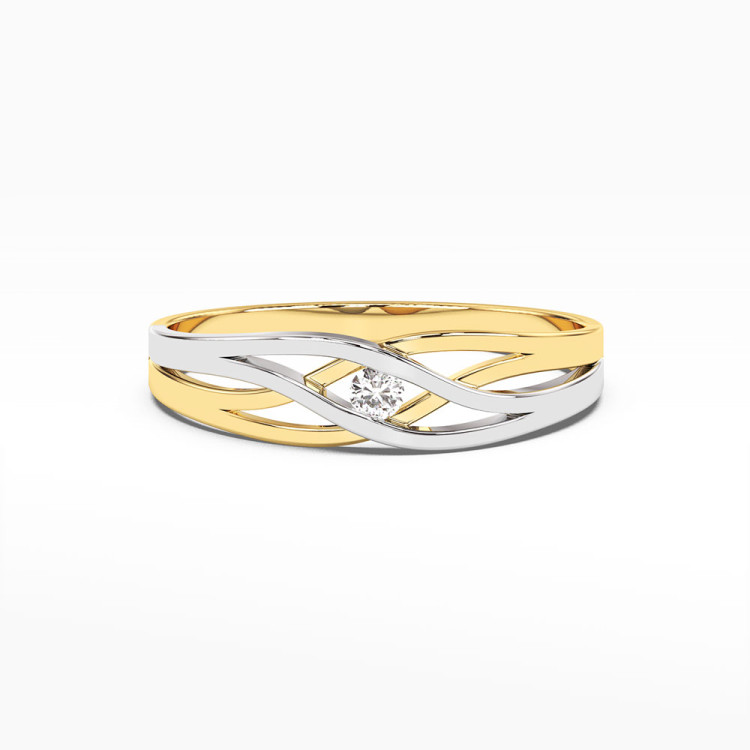 Pierścionek zaręczynowy z diamentem