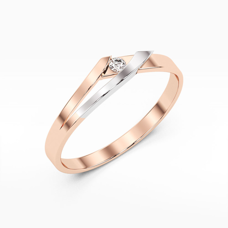 Pierścionek z diamentem