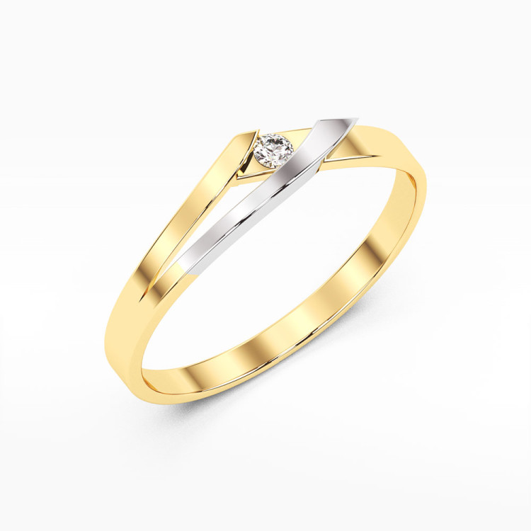 Pierścionek z diamentem