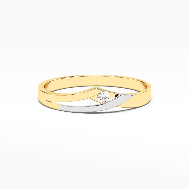 Pierścionek z diamentem