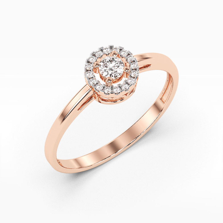 Pierścionek z diamentem