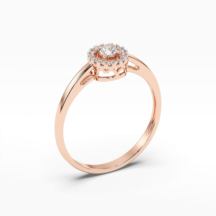 Pierścionek z diamentem