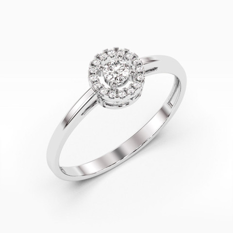 Pierścionek z diamentem