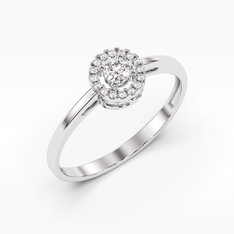 Pierścionek z diamentem