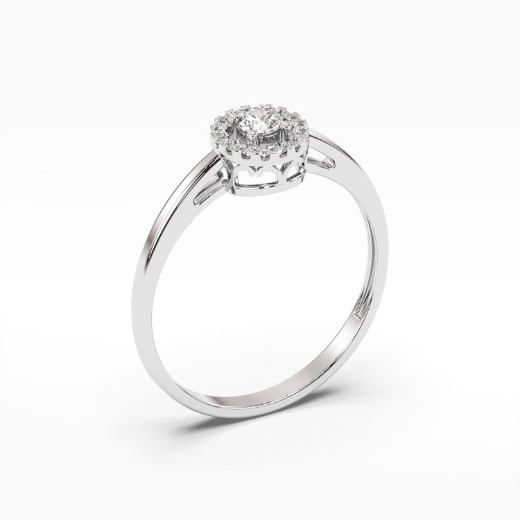 Pierścionek z diamentem