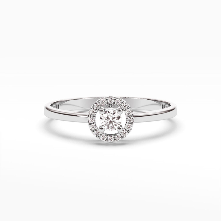 Pierścionek z diamentem