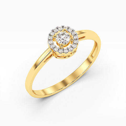 Pierścionek z diamentem