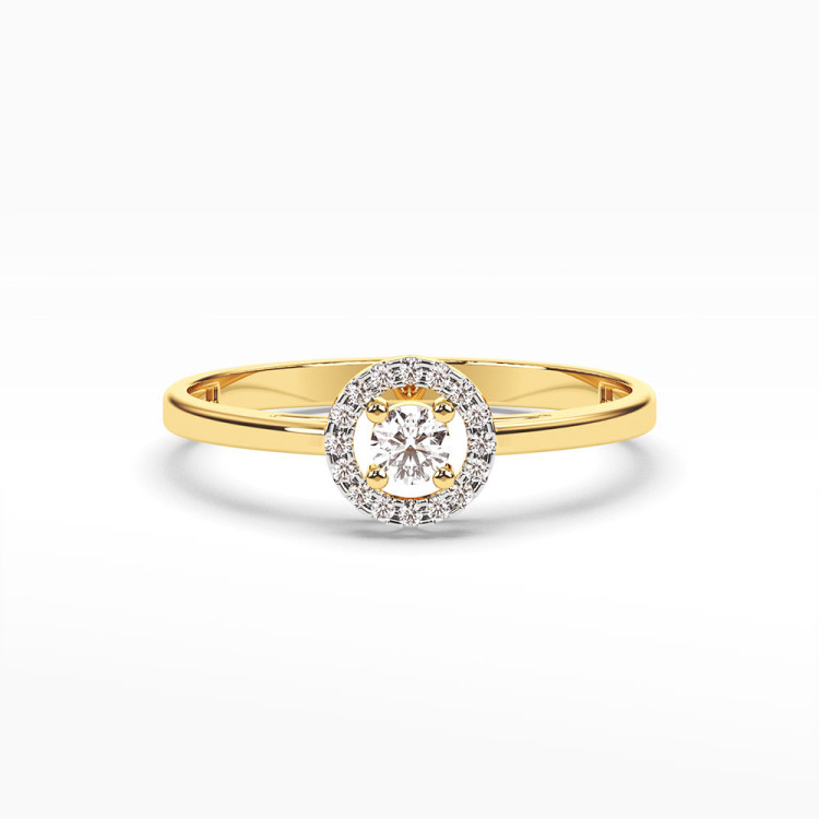 Pierścionek z diamentem