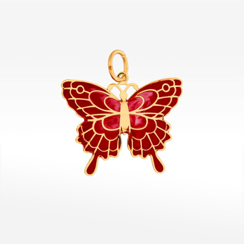Zawieszka ze złota motyl