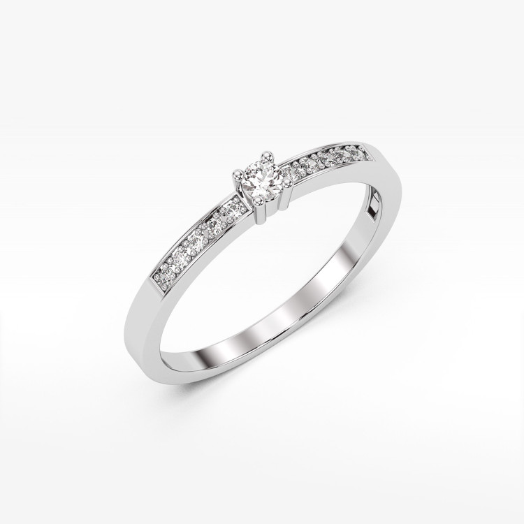 Pierścionek z diamentami