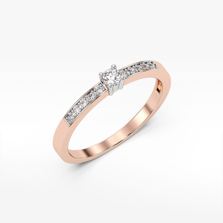 Pierścionek z diamentami