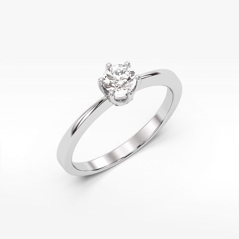 Pierścionek ze złota z diamentem