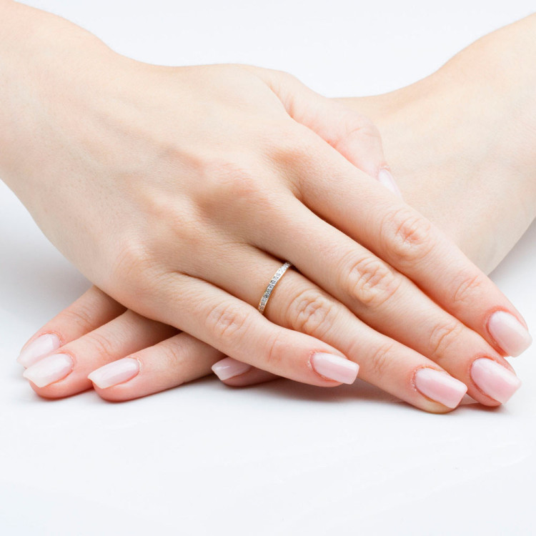 Pierścionek z diamentami