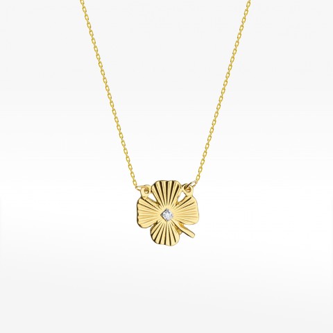 Celebrytka ze złota z diamentami