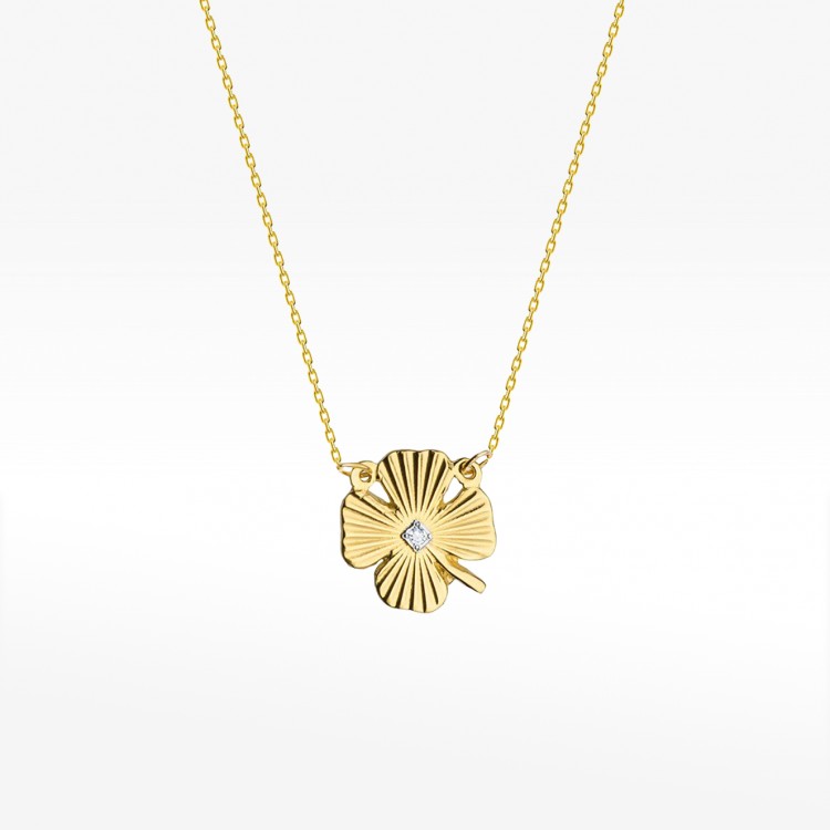 Celebrytka ze złota z diamentami