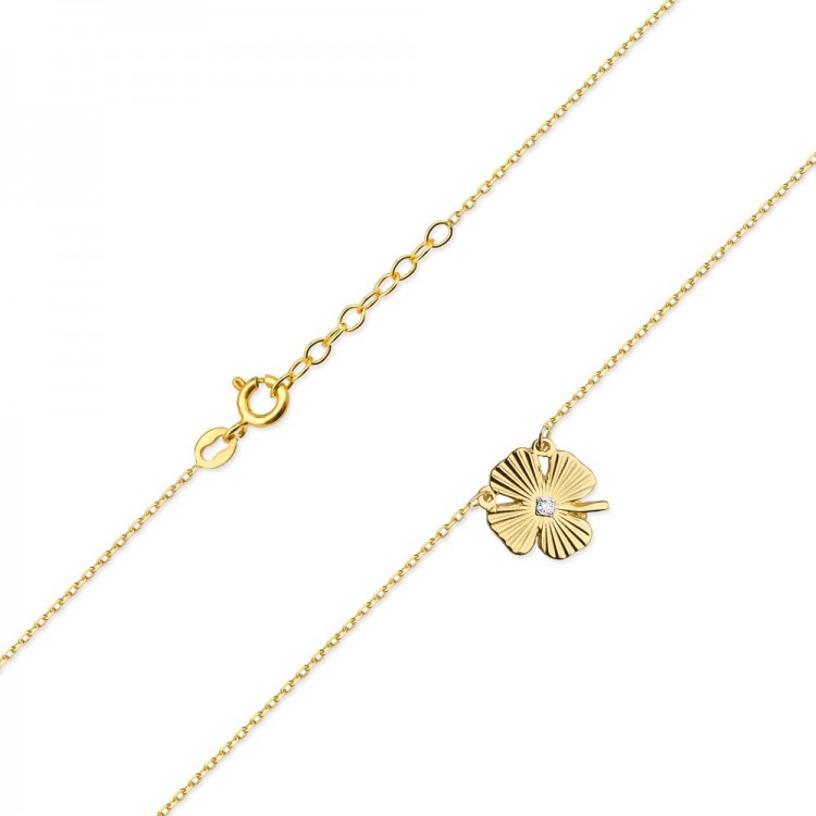 Celebrytka ze złota z diamentami