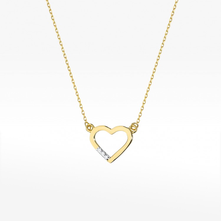 Celebrytka ze złota z diamentami