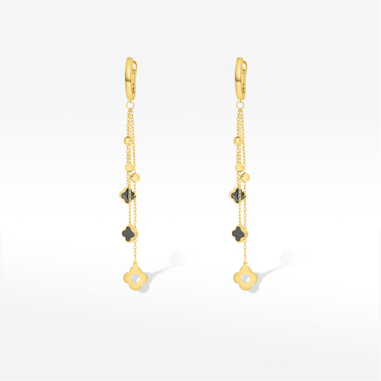 Kolczyki ze złota wiszące