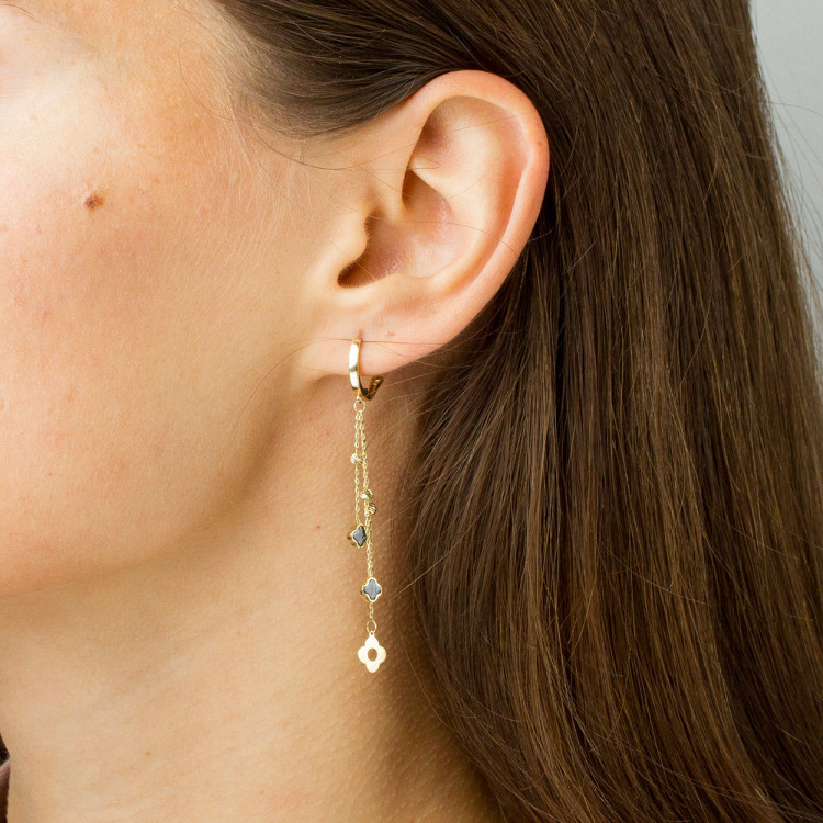 Kolczyki ze złota wiszące