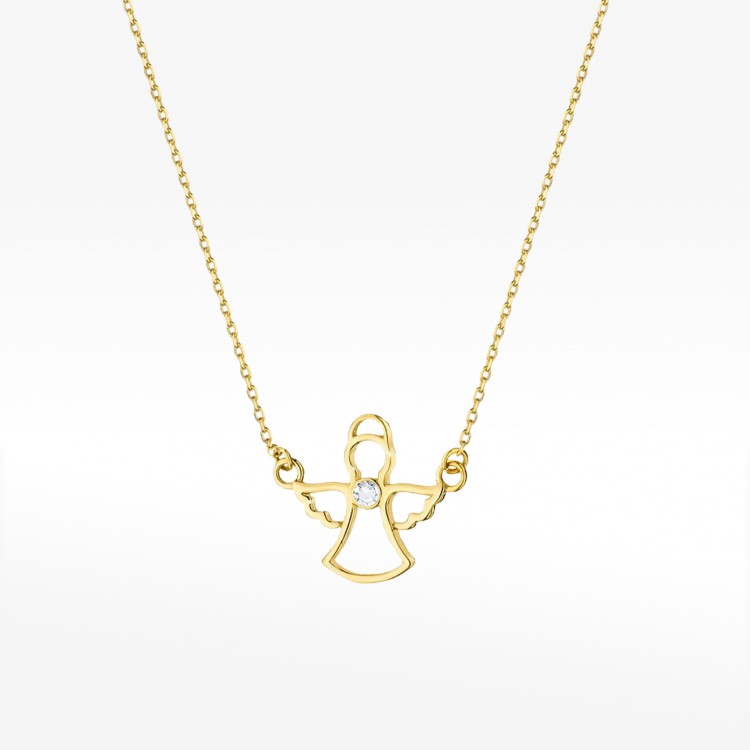 Celebrytka ze złota z diamentami