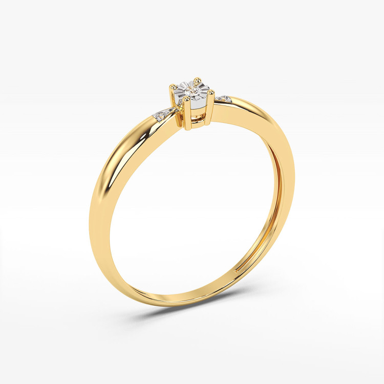 Pierścionek z diamentami