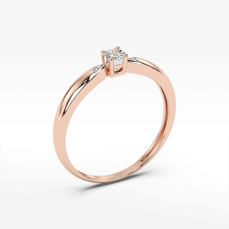 Pierścionek z diamentami