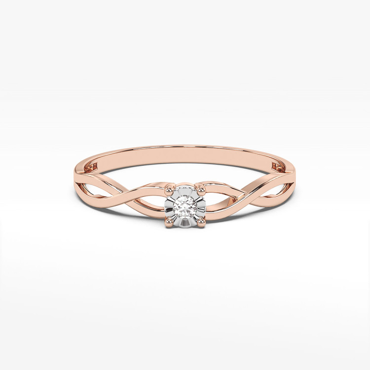 Pierścionek z diamentem