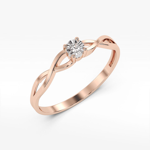 Pierścionek z diamentem