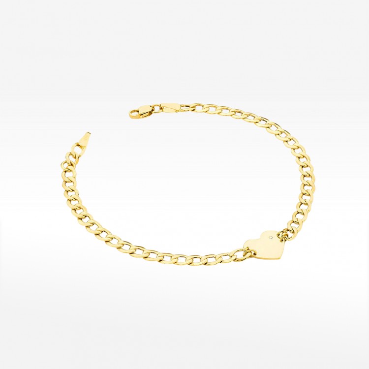 Bransoletka ze złota z diamentami