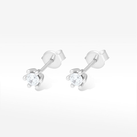 Kolczyki ze złota z cyrkonią