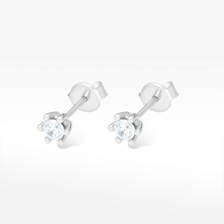 Kolczyki ze złota z cyrkonią