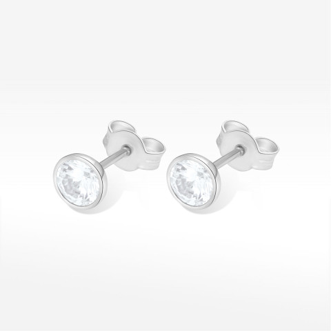 Kolczyki ze złota z cyrkonią