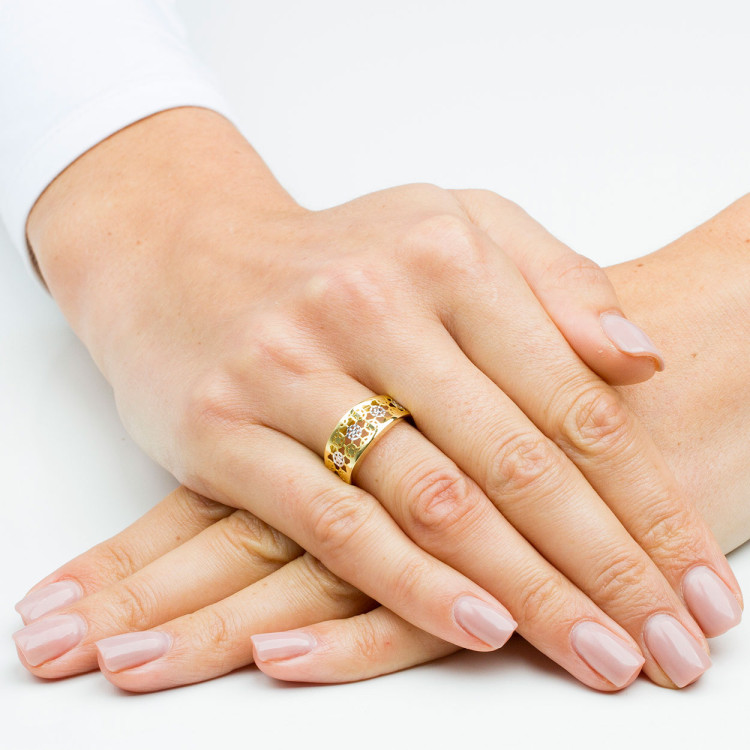 Pierścionek ze złota