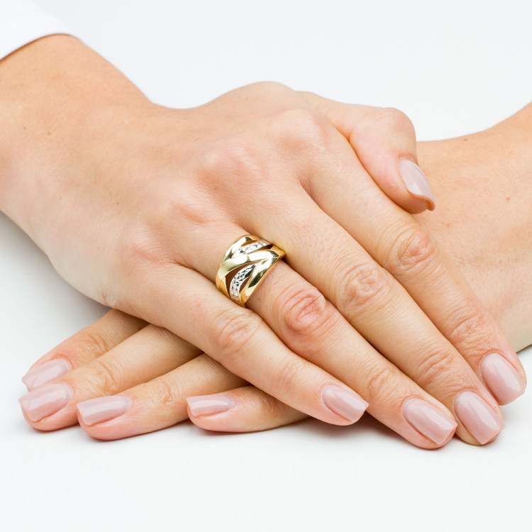 Pierścionek ze złota